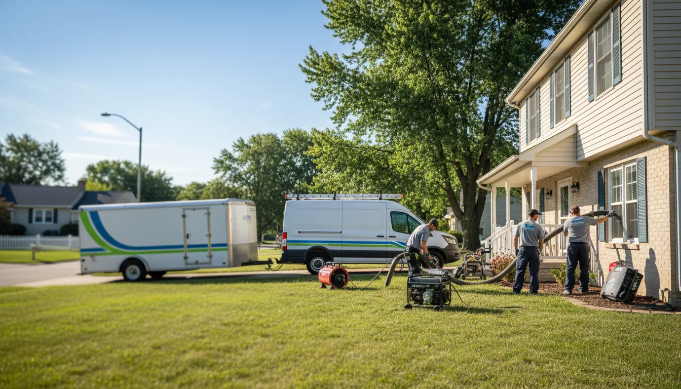 Flooded Basement Restoration And Cleanup With Repair in Williams Bay, WI near me